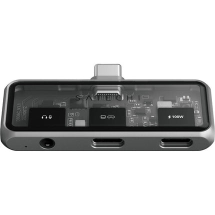 Satechi Mobile XR Hub con Audio Puerto USB-C 100W PD y Soporte 4K 60Hz