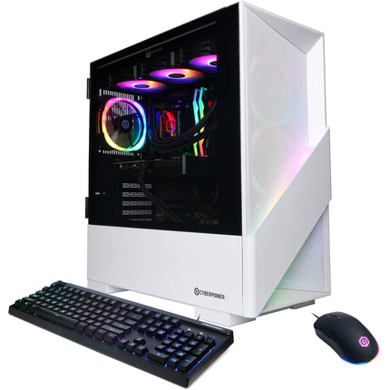 CyberPowerPC Gamer Supreme PC Sobremesa Blanco Ryzen 7 4.2 GHz 32GB RAM 1TB SSD