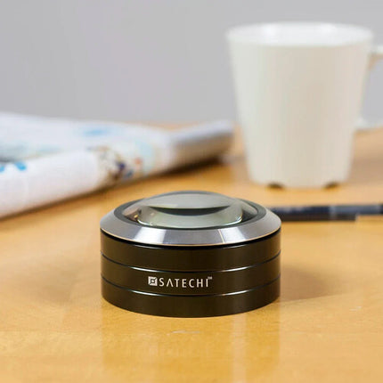 Satechi ReadMate Lupa de Mesa LED 5x con Iluminación y Baterías CR2016