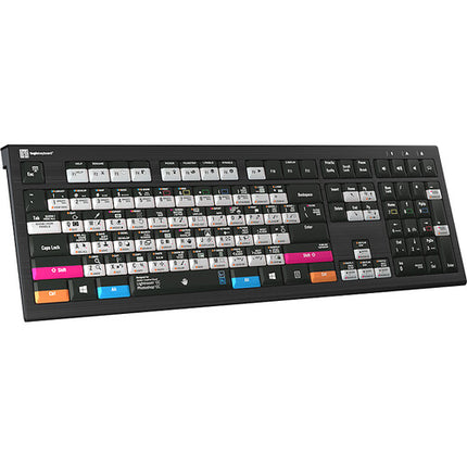 Logickeyboard Adobe Photographer ASTRA 2 Teclado retroiluminado USB 3.0 con teclas coloreadas