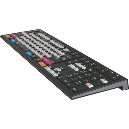 Logickeyboard Adobe Photographer ASTRA 2 Teclado retroiluminado USB 3.0 con teclas coloreadas