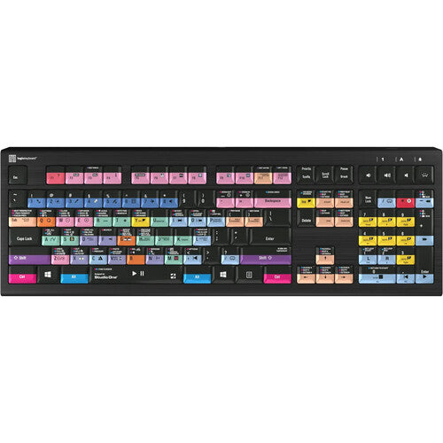 Logickeyboard Studio One PC ASTRA 2 Teclado con Teclas Retroiluminadas USB