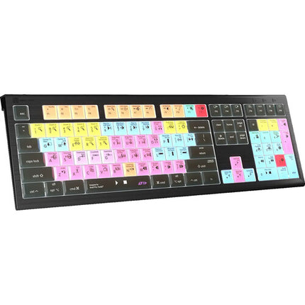 Logickeyboard ASTRA 2 Teclado Retroiluminado para Pro Tools Mac US 104 Teclas USB