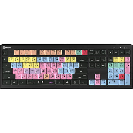 Logickeyboard ASTRA 2 Teclado Retroiluminado para Pro Tools 104 Teclas USB