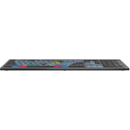 Logickeyboard ASTRA 2 Teclado Retroiluminado para DaVinci Resolve Mac US 108 Teclas y Puerto USB 3.0