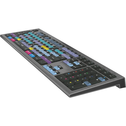 Logickeyboard ASTRA 2 Teclado Retroiluminado para DaVinci Resolve Mac US 108 Teclas y Puerto USB 3.0