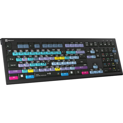 Logickeyboard ASTRA 2 Teclado Retroiluminado para DaVinci Resolve 108 Teclas USB-A