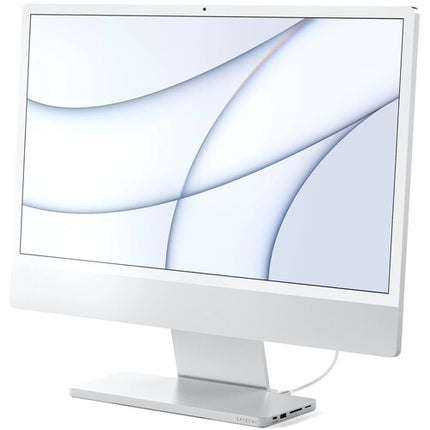 Satechi USB-C Slim Dock para iMac 24" 2021 2023 con SSD y microSD