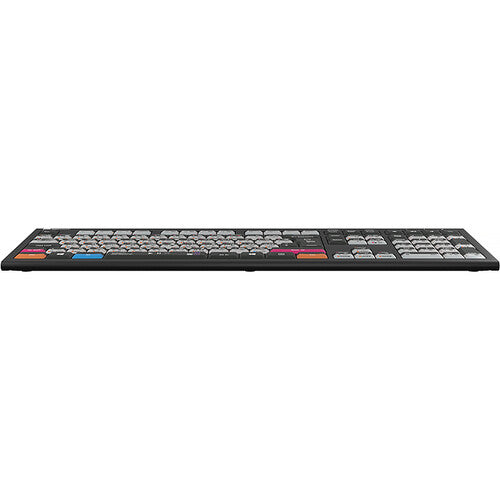 Logickeyboard ASTRA 2 Teclado Retroiluminado para Adobe Premiere Pro CC y After Effects CC con 108 Teclas y 5 Niveles de Iluminación