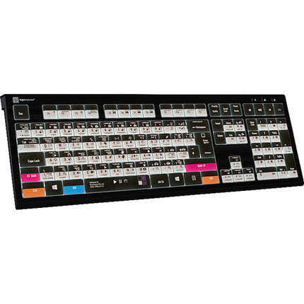 Logickeyboard ASTRA 2 Teclado Retroiluminado para Adobe Premiere Pro CC y After Effects CC con 108 Teclas y 5 Niveles de Iluminación