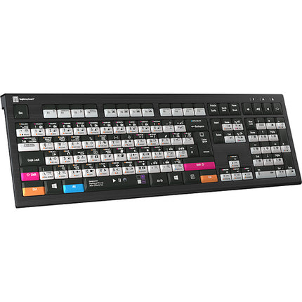 Logickeyboard ASTRA 2 Teclado Retroiluminado para Adobe Premiere Pro CC y After Effects CC con 108 Teclas y 5 Niveles de Iluminación