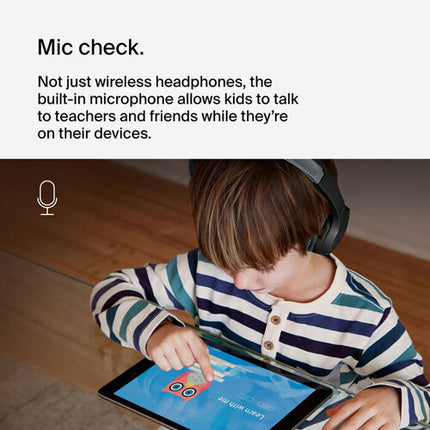 Auriculares inalámbricos Belkin SoundForm Mini para niños con micrófono y batería de 30 horas