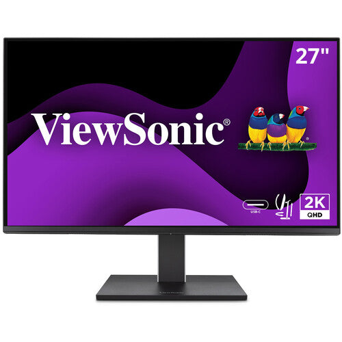 ViewSonic VG2752-2K Monitor ergonómico 27" IPS QHD 2560x1440 100Hz USB-C