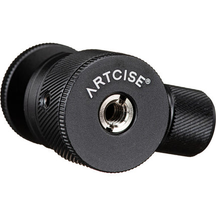 ARTCISE CB19G Mini Rótula con Adaptador Cold Shoe y Montura 1/4"-20