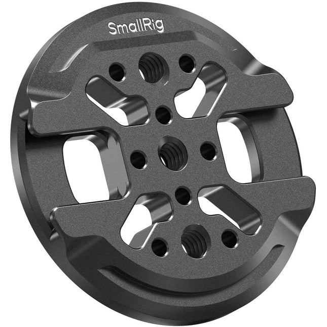 SmallRig Placa de Montaje para Teléfonos Magsafe Con Tres Roscas 1/4"-20 y Dos Zapatas Frías
