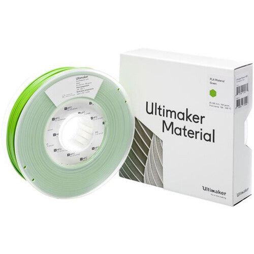 UltiMaker Filamento PLA 2.8mm 0.75kg Verde para Impresoras 3D