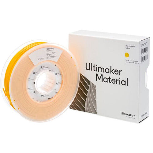 UltiMaker Filamento PLA 2.8mm 0.75kg Amarillo para Impresora 3D