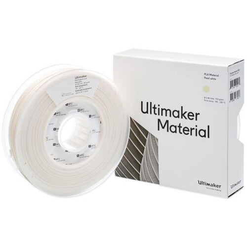 UltiMaker Filamento PLA 2.8mm 0.75kg Blanco Perla para impresión 3D