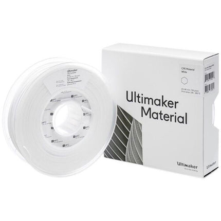 UltiMaker Filamento CPE 2.85mm 750g Blanco Alta Resistencia 38 MPa
