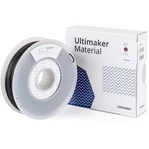 UltiMaker Filamento PETCF 2.85mm 750g Negro Fuerza 49.3 MPa