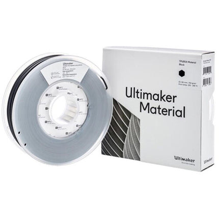 UltiMaker Filamento TPU 95A 2.90mm 750g Negro Resistente Químicos