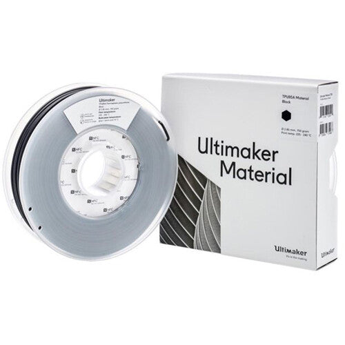 UltiMaker Filamento TPU 95A 2.90mm 750g Negro Resistente Químicos