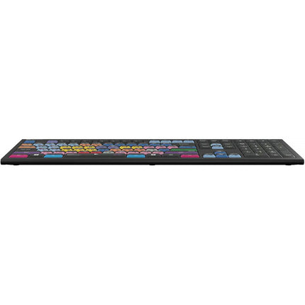 Logickeyboard ASTRA 2 PRO Teclado Retroiluminado 108 Teclas 5 Niveles para Avid Media Composer Windows