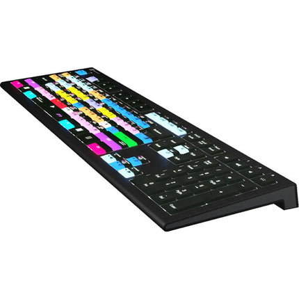 Logickeyboard ASTRA 2 PRO Teclado Retroiluminado 108 Teclas 5 Niveles para Avid Media Composer Windows