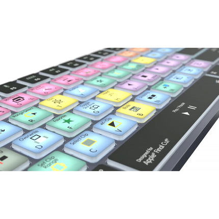 Logickeyboard TITAN Teclado Inalámbrico Apple Final Cut Pro X Bluetooth USB-C