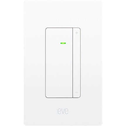 Eve Interruptor Regulador de Luz con Matter y Hilo 6 pulgadas para instalación Tres vías