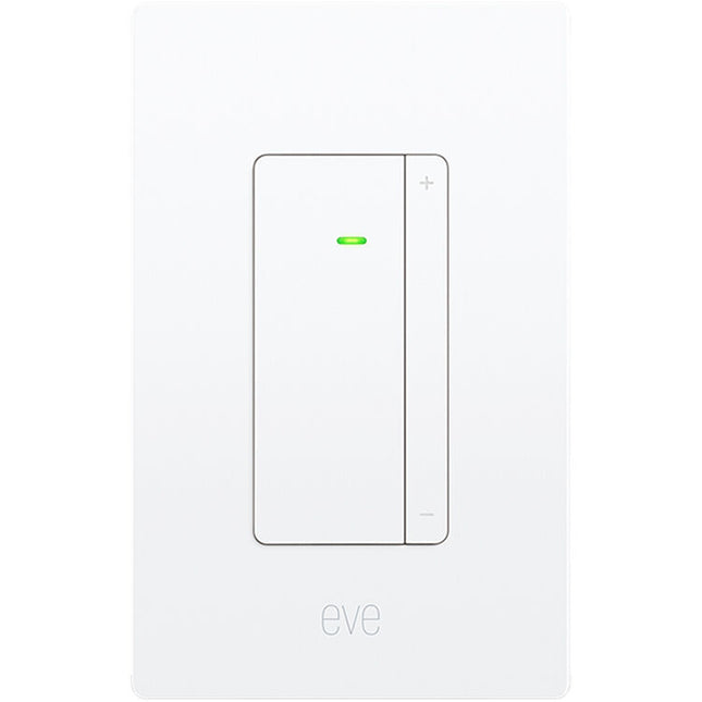 Eve Interruptor Regulador de Luz con Matter y Hilo 6 pulgadas para instalación Tres vías