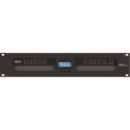 AtlasIED HPA2408 Amplificador Comercial 8 Canales 2400W Negro