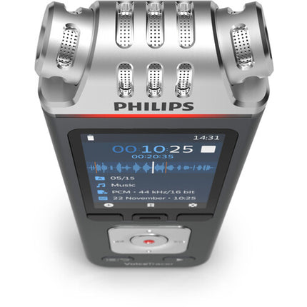 Philips DVT8115 VoiceTracer Grabadora de reuniones 8GB 36 horas batería