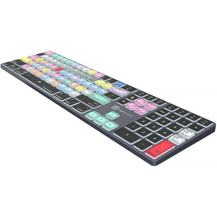 Logickeyboard TITAN Teclado Inalámbrico para Photoshop CC Mac Bluetooth USB-C Retroiluminado