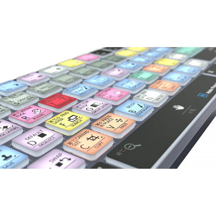 Logickeyboard TITAN Teclado Inalámbrico para Photoshop CC Mac Bluetooth USB-C Retroiluminado
