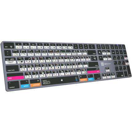 Logickeyboard TITAN teclado inalámbrico para Mac con 190 atajos y batería recargable