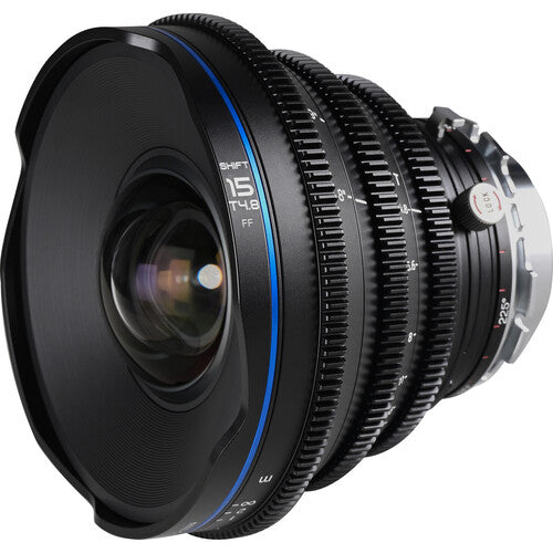 Venus Optics Laowa 15mm T4.8 Zero-D Shift Lente Cine Full Frame VV 11mm Shift Case
