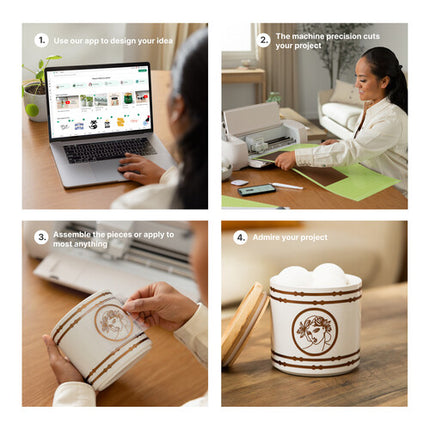 Cricut Maker 4 Máquina de Corte 13 Pulgadas con Starter Bundle y Herramientas