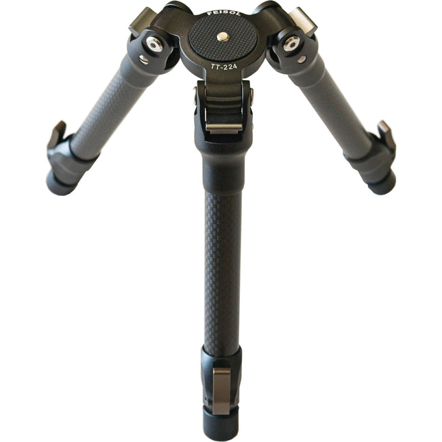 FEISOL TT-224 Trípode de Mesa Fibra de Carbono 18 lb 9.5 pulg con Bolsa