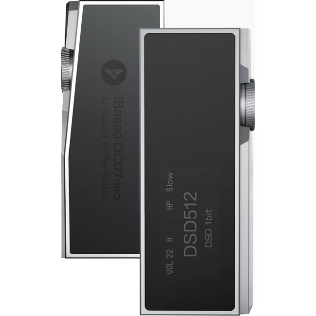 iBasso DC07PRO DAC y Amplificador USB Portátil Plata 32bit 768kHz