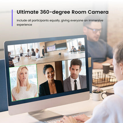Nearity C50 Cámara y Altavoz para Conferencias 1080p 360° USB-C
