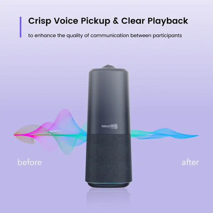Nearity C50 Cámara y Altavoz para Conferencias 1080p 360° USB-C