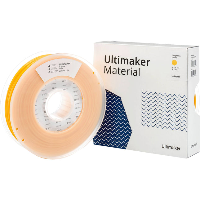 UltiMaker Filamento PLA Resistente 2.85mm 750g Amarillo para Prototipos