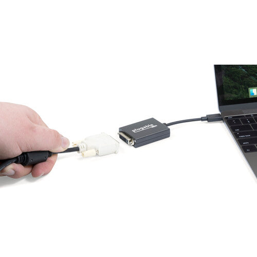 Plugable Adaptador USB 3.1 Gen 1 Tipo C a DVI Resolución 1920x1080 15cm