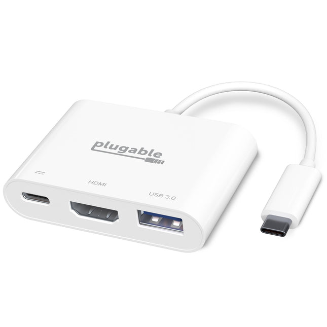 Plugable USB 3.1 Gen 2 Type-C Mini Dock con HDMI USB 3.0 y carga PD 20V 3A