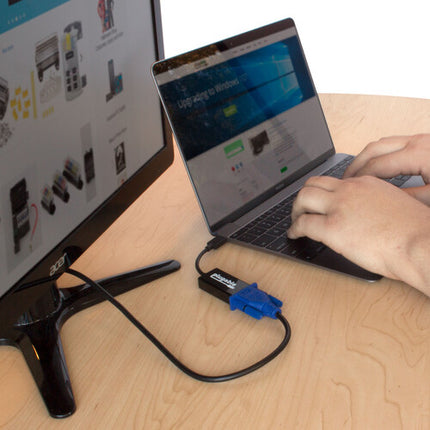 Plugable USB 3.1 Gen 1 Tipo-C a Adaptador VGA Resolución 1920x1200