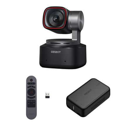 OBSBOT Tiny 2 Cámara Web PTZ 4K con Zoom 4x Control Remoto Inteligente