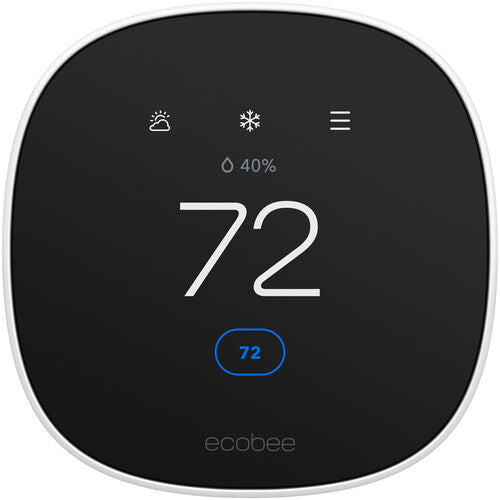 ecobee Smart Thermostat Essential Termostato inteligente pantalla táctil 2.8" Wi-Fi Bluetooth