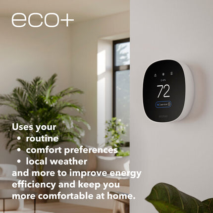 ecobee Smart Thermostat Essential Termostato inteligente pantalla táctil 2.8" Wi-Fi Bluetooth