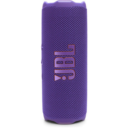 JBL Flip 7 Altavoz Bluetooth portátil resistente al agua 35W 14h batería púrpura con correa